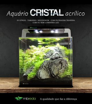 Acrylic Crystal Aquarium 30 liters MBreda®
